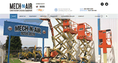 Desktop Screenshot of mechnair.com.au